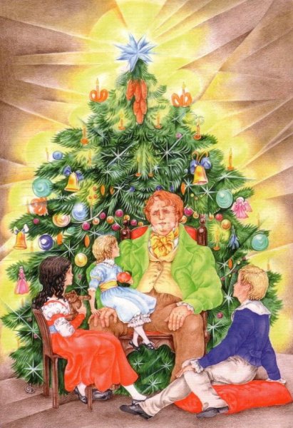 Ель сказка Андерсена