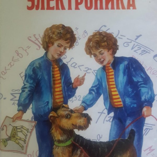 Мальчик с собакой электроник