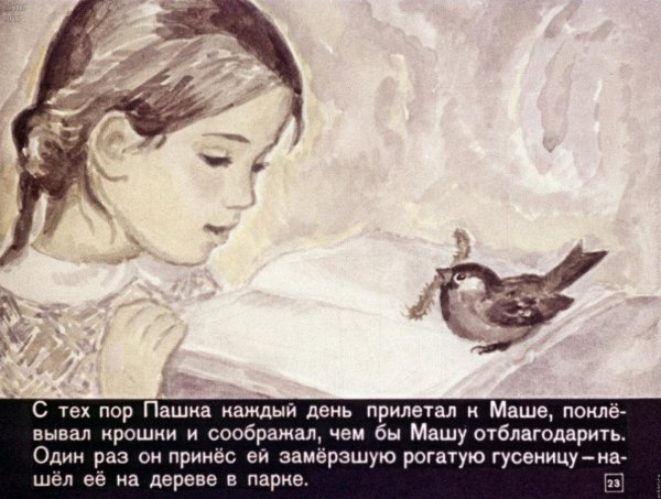 Константин Паустовский растрепанный Воробей
