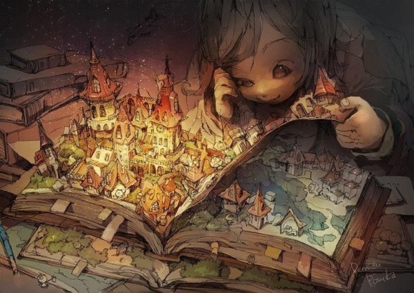 Красивые илюстрацииткниг