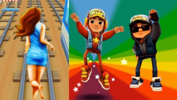 Subway Surfers Фрэнк и Люси