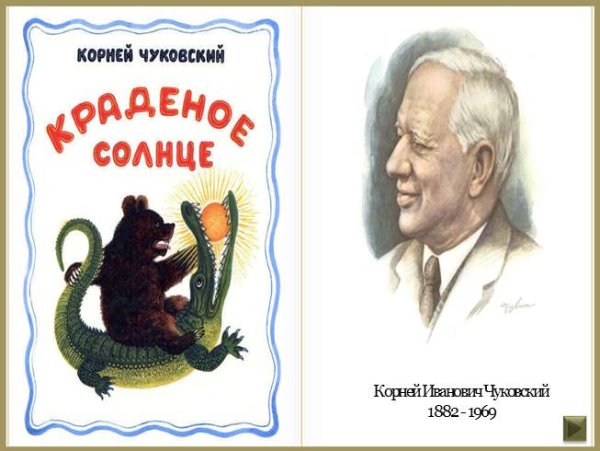 Сказка Корнея Чуковского краденое