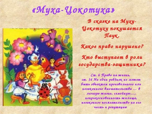 Сказка о правах ребенка