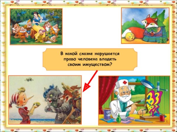Сказки в которых нарушаются права человека
