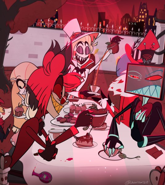 Hazbin Hotel Вокс и Чарли