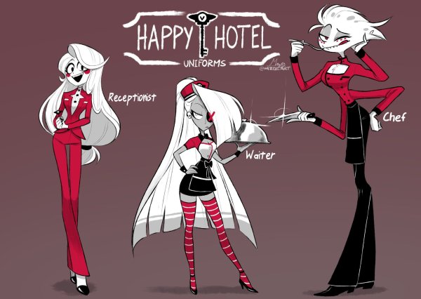 Hazbin Hotel ОС персонажи