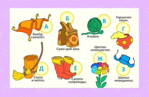 Сказочные предметы