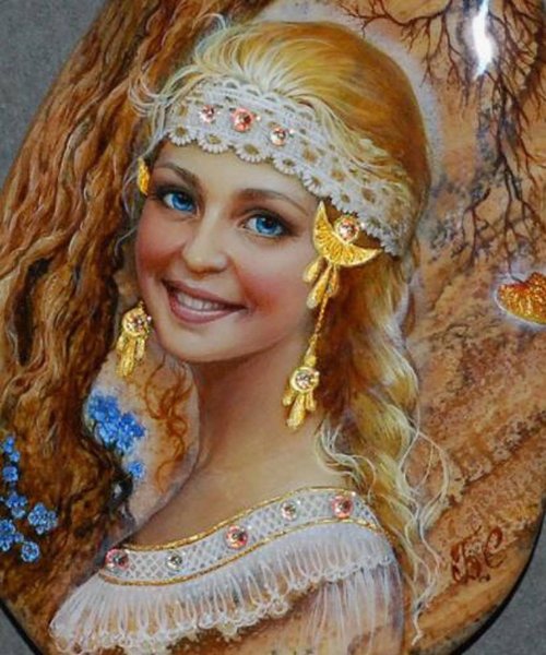 Светлана Беловодова лаковая миниатюра