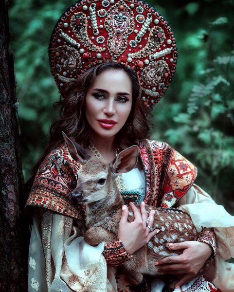 Кокошник Аля рус