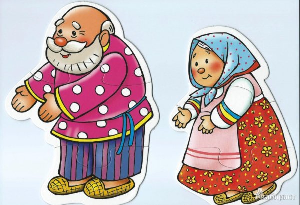 Герои сказки Репка