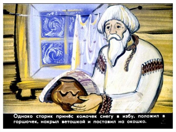 Иллюстрации к сказке Даля Снегурочка