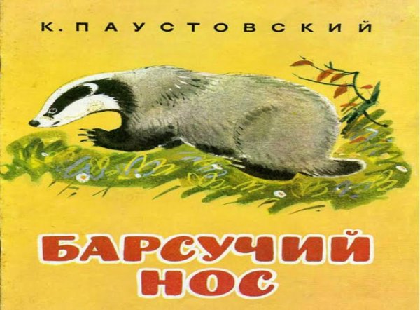 К. Паустовский "барсучий нос"