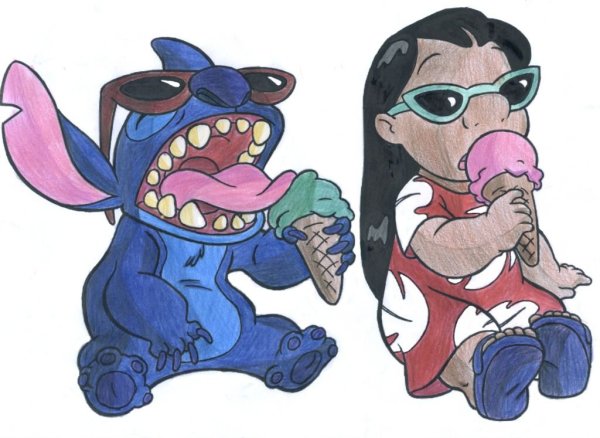 Lilo & Stitch жуткие