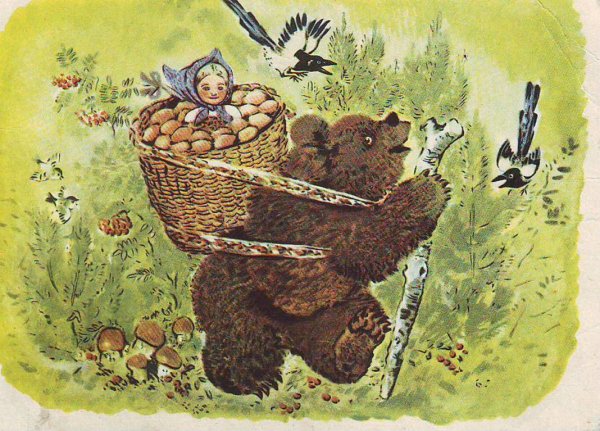 Евгений Чарушин иллюстрации к сказкам