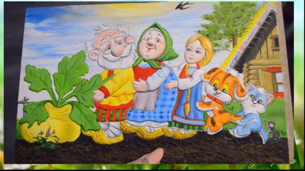 Сказка Репка рисунок