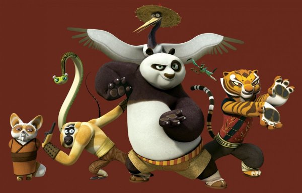 Арты кунг фу панда персонажи (55 фото)
