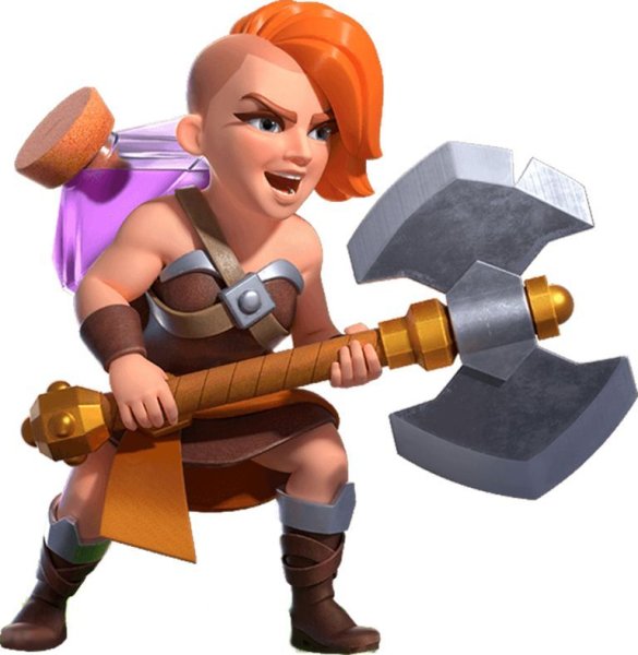 Валькирия Clash Royale