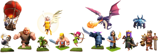 Clash of Clans 2012 юниты