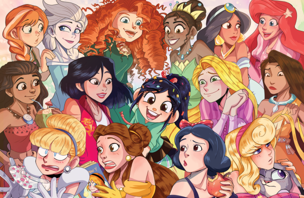 Современные принцессы Disney
