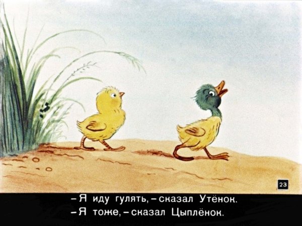 Сутеев в. "цыпленок и утенок"
