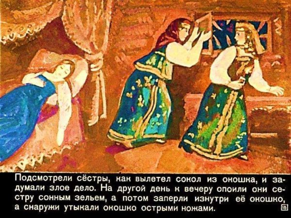Сказка пёрышко Финиста ясна Сокола