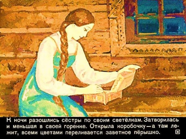 Сказка пёрышко Финиста ясна Сокола