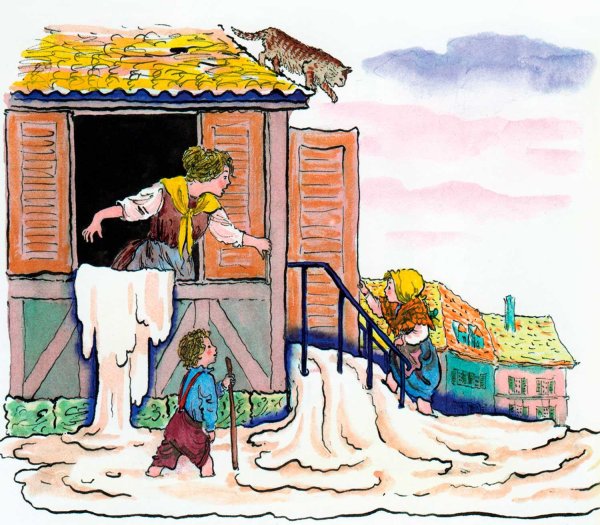 Братья Гримм "горшочек каши"
