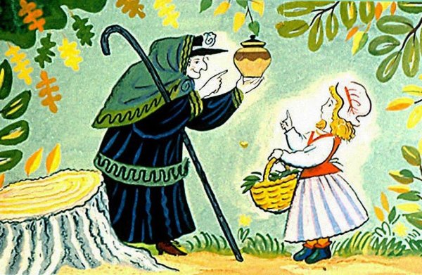 Братья Гримм "горшок каши"