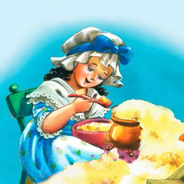 Сказка сладкая каша братья Гримм
