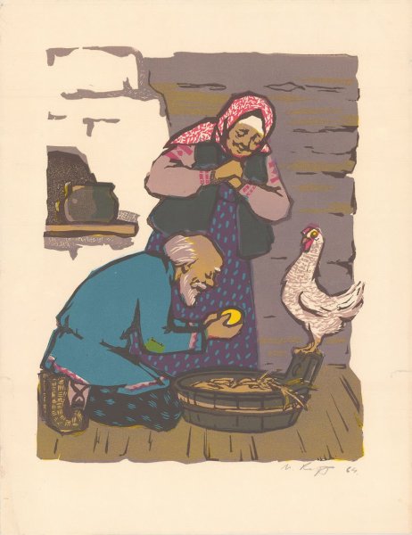 Курочка Ряба Васнецов