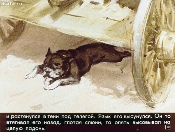 Нарисовать собаку Булька из произведения Толстого