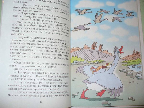 Приключения Нильса с дикими гусями книга 1979