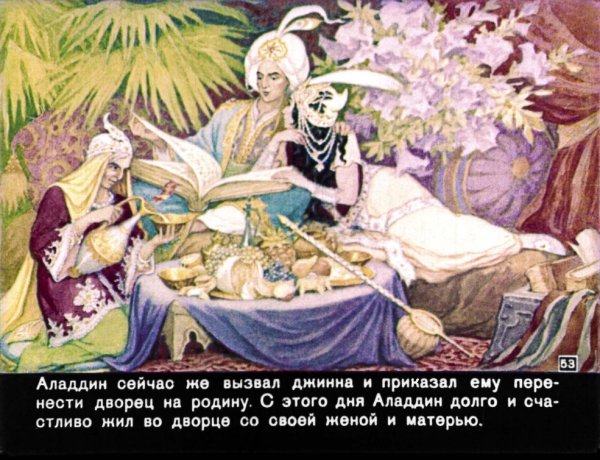 Сказка Аладдин и Волшебная лампа