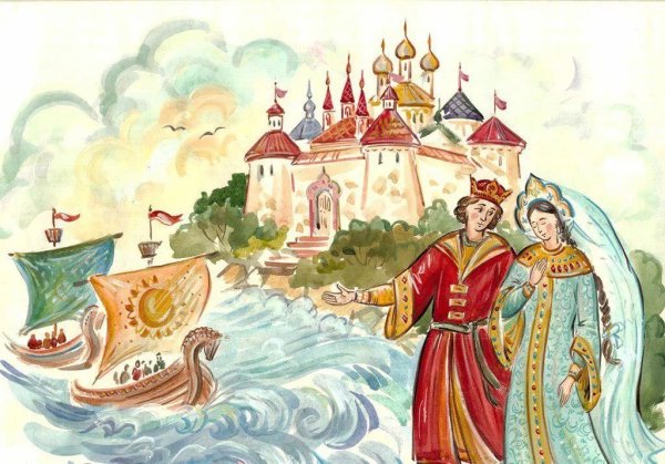 Пушкин а.с. "сказка о царе Салтане"