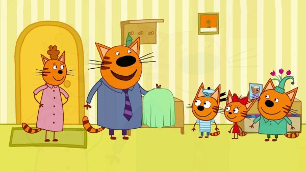 Три кота мультсериал 1 сезон