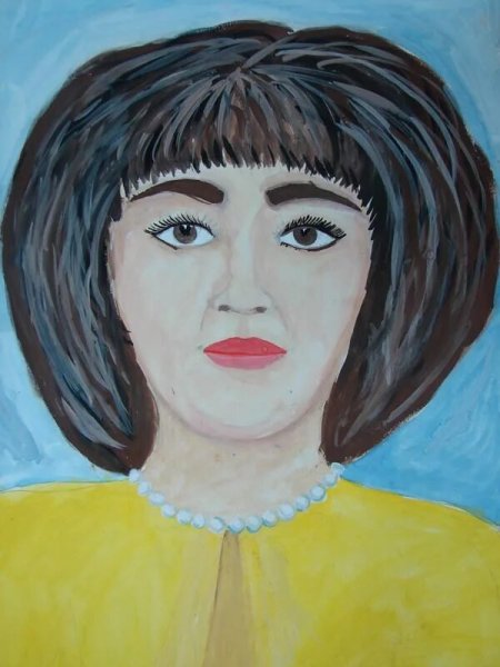 Рисунок моя мама