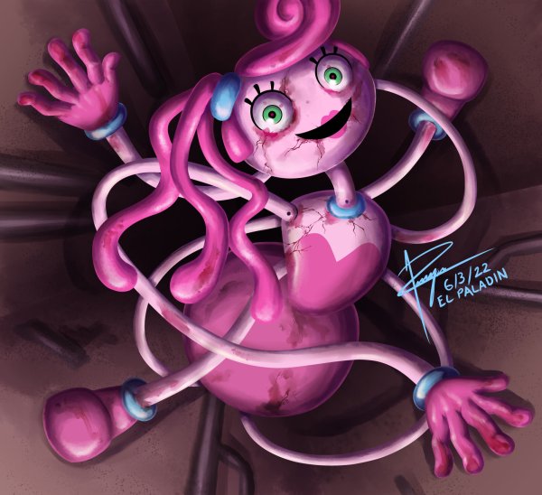 Poppy Playtime мамочка арт