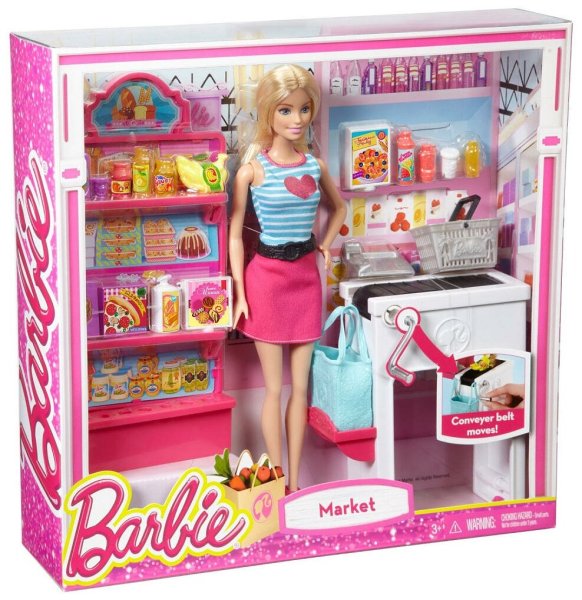 Набор игровой Barbie магазин кафе-мороженое
