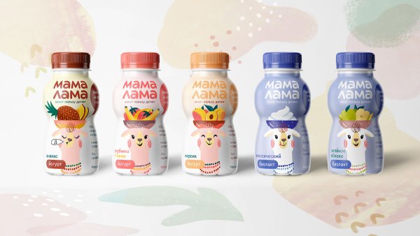 Йогурт детский мама лама