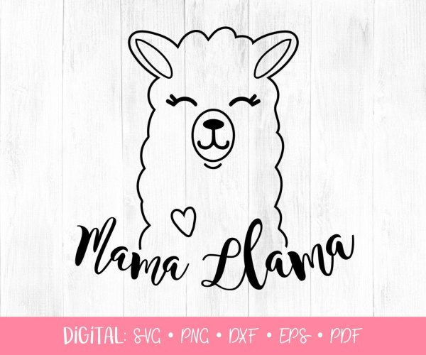 Лама лицо svg