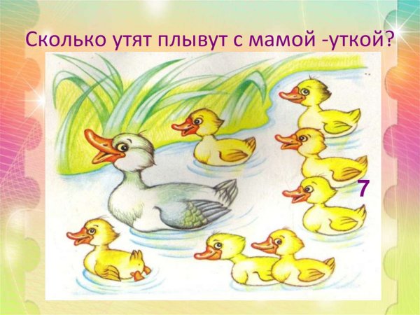 Сколько уток на картинке