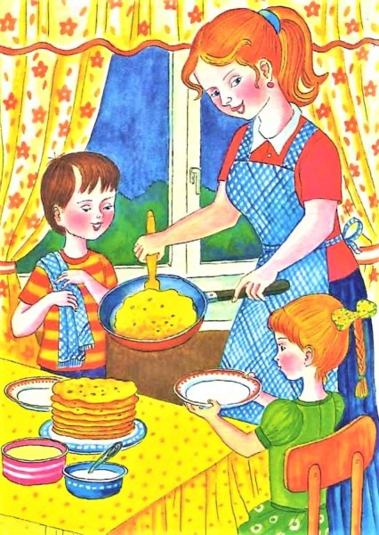 Сюжетный рисунок для детей