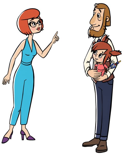 Родители дяди Федора из Простоквашино