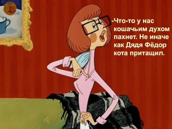 Мультфильм Простоквашино мама дяди Федора