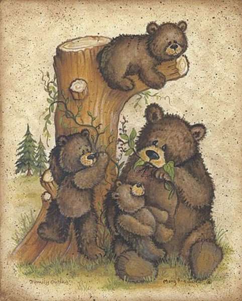 Медведь иллюстрация