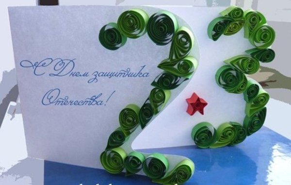 Поделки на 23 февраля