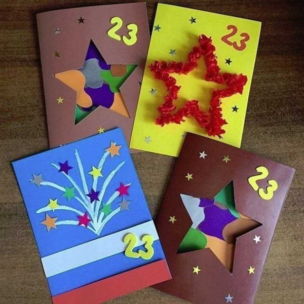 Поделки на 23 февраля