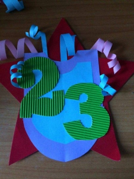 Поделки на 23 февраля