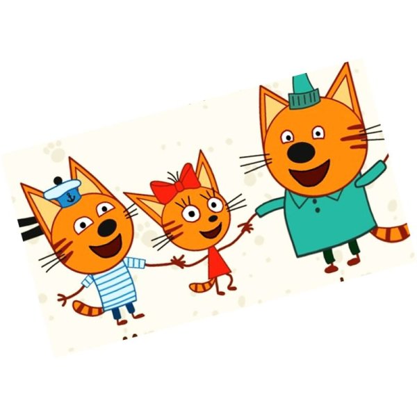 Коржик Карамелька и компот 3 кота