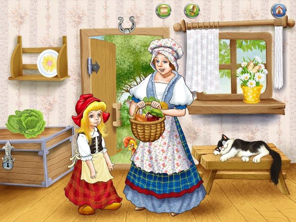 Красная шляпочка сказка